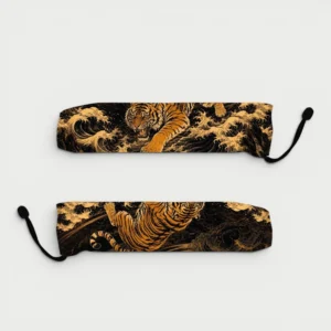 Abanico Koga Tiger con funda