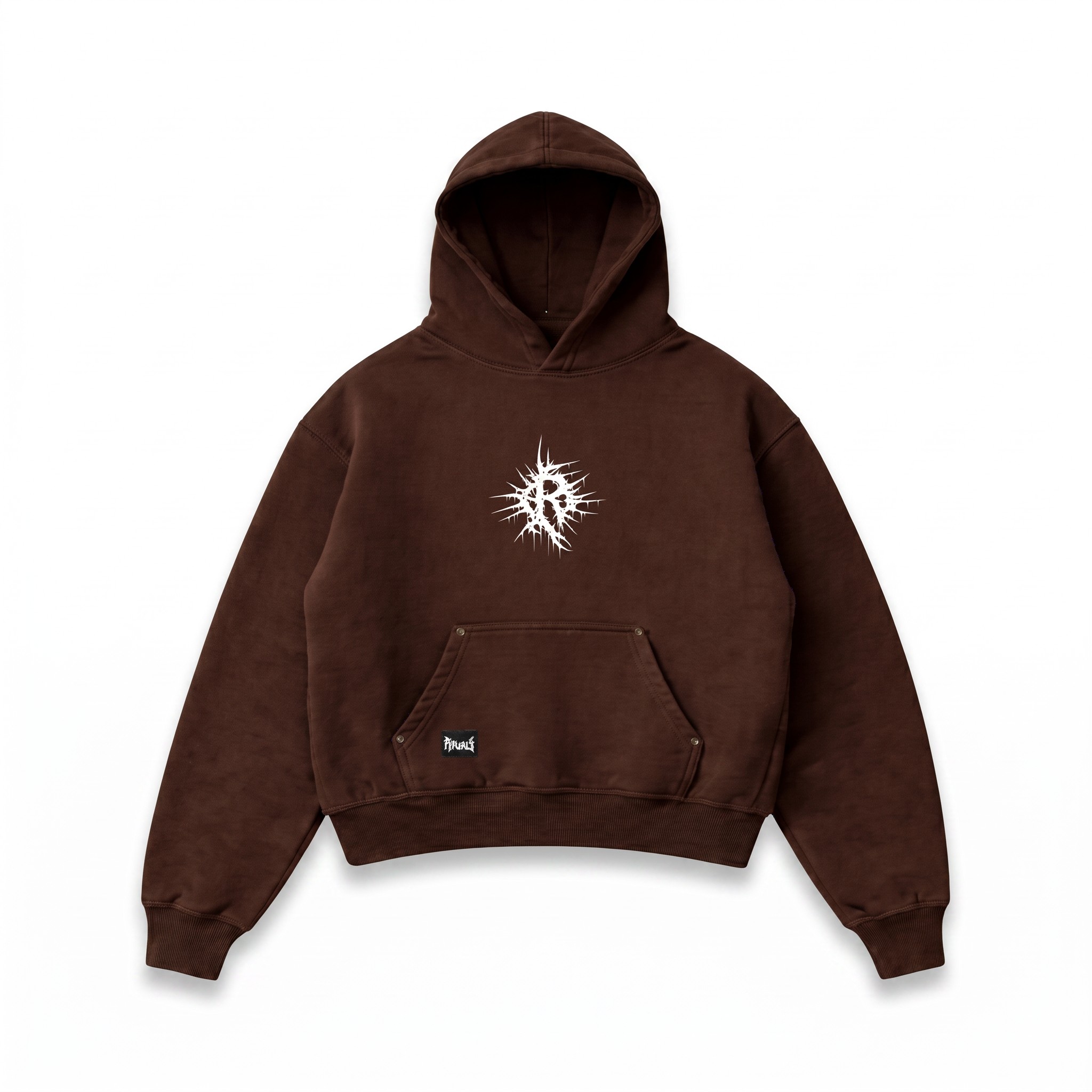Hoodie Boxy Generation Chocolate