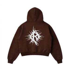 Hoodie Boxy Generation Chocolate