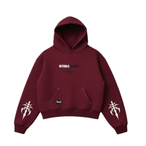 Hoodie Vibe Boxy Bordo Rituals