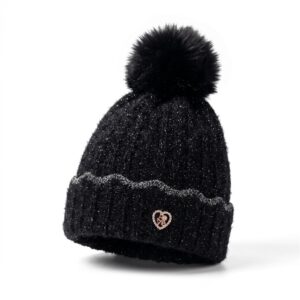 Gorro Brillitos Negro