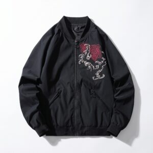 Chaqueta Bomber RYU Bordada