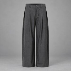 Pantalón Sastrero Hakai Gris Rayado