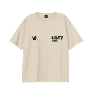 Remera Oversize Confuse Beige Rituals