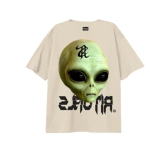 Remera Oversize Confuse Beige Rituals