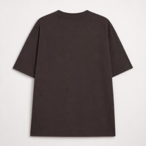 Remera Oversize Marrón Blanks