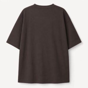Remera Oversize Marrón Blanks