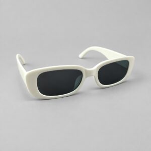 Gafas Kova white black - iluminación de estudio