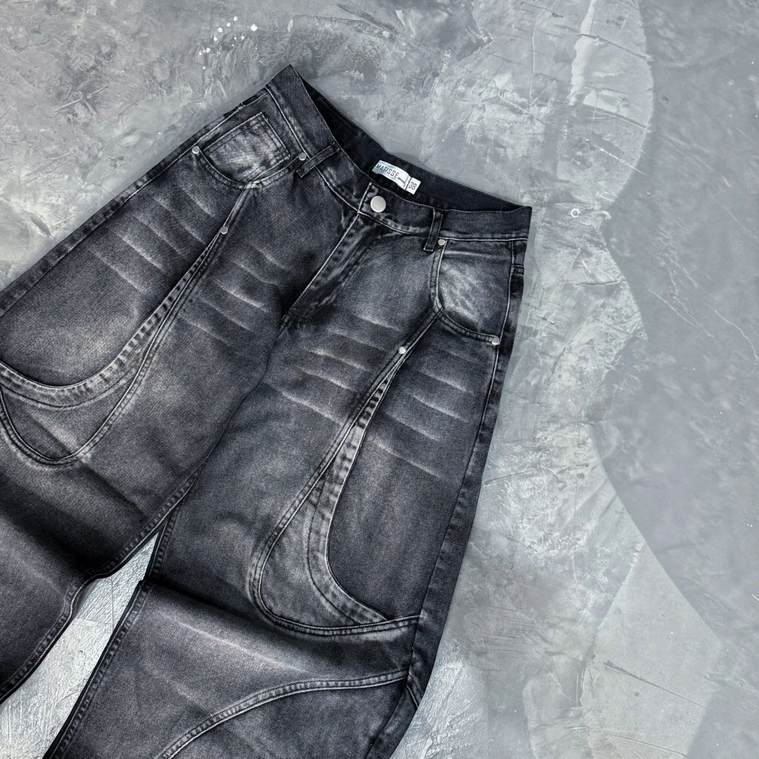 Pantalón Baggy Slash - Imagen 2