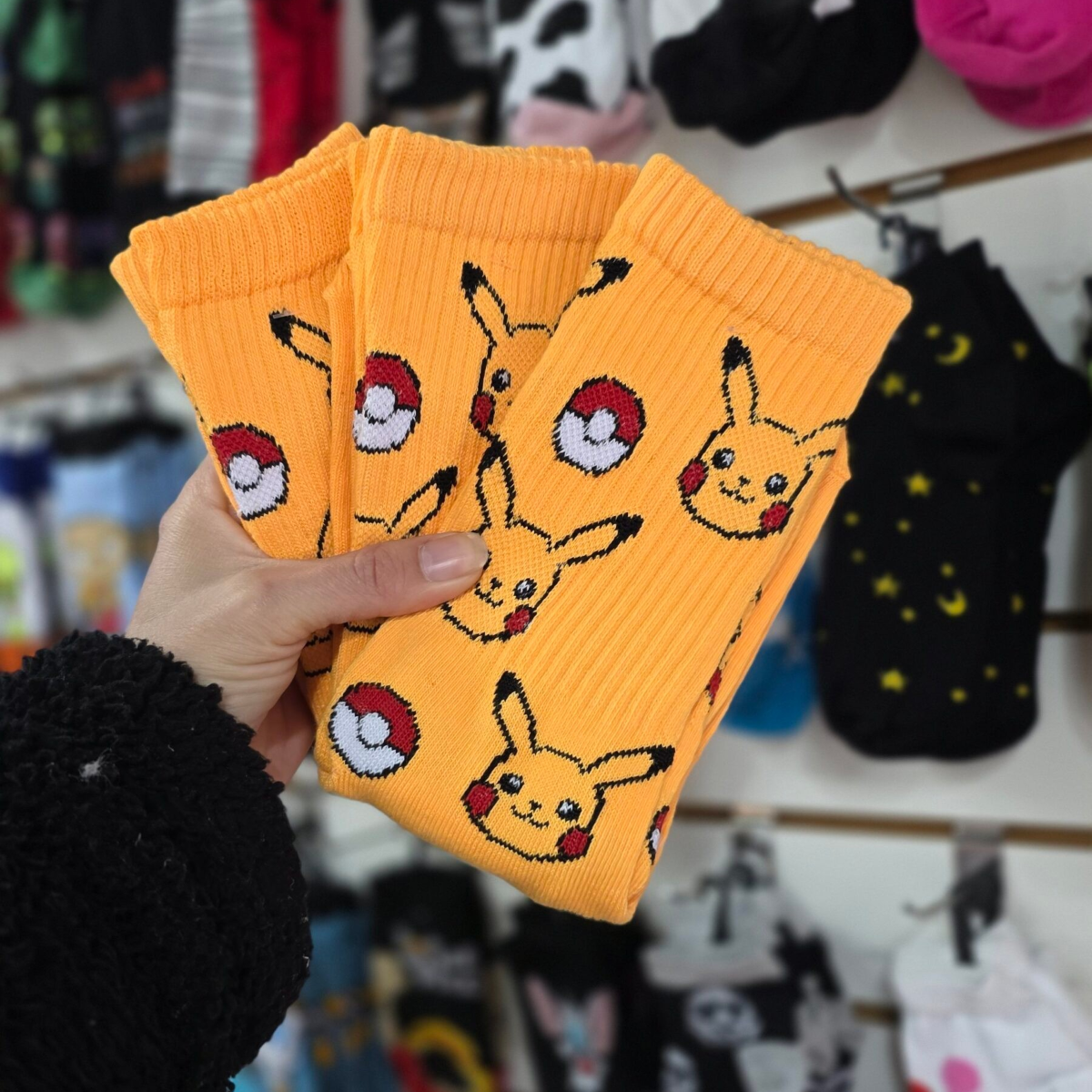 Medias Pokemon Pikachu CSK