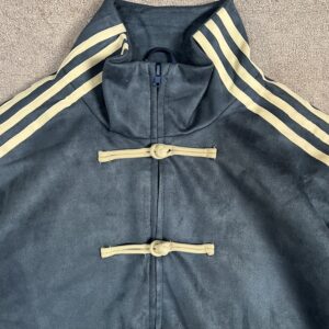 Chaqueta Fú Gamuza – Azul