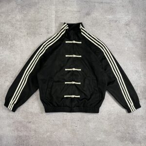 Chaqueta Fú Gamuza – Negra