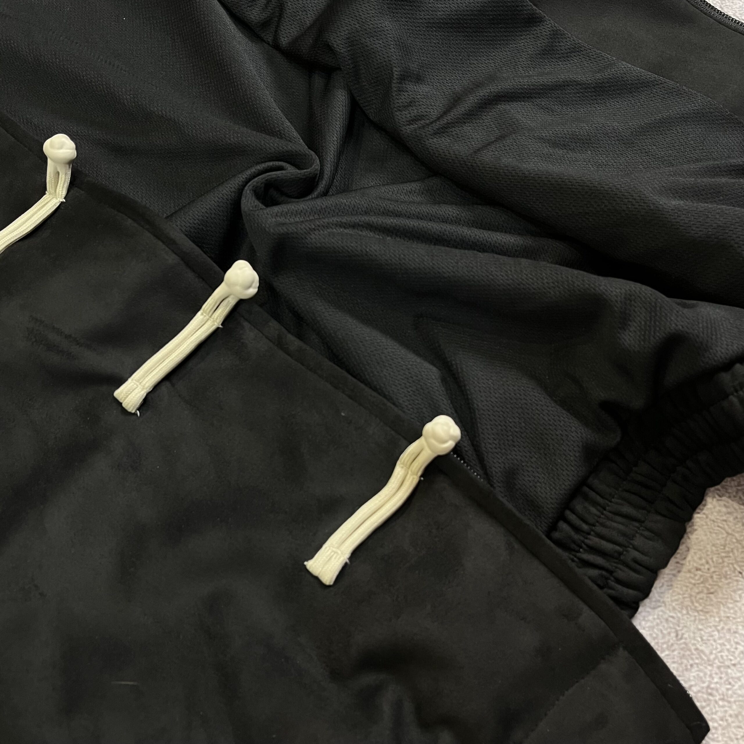 Chaqueta Fú Gamuza – Negra - Imagen 3