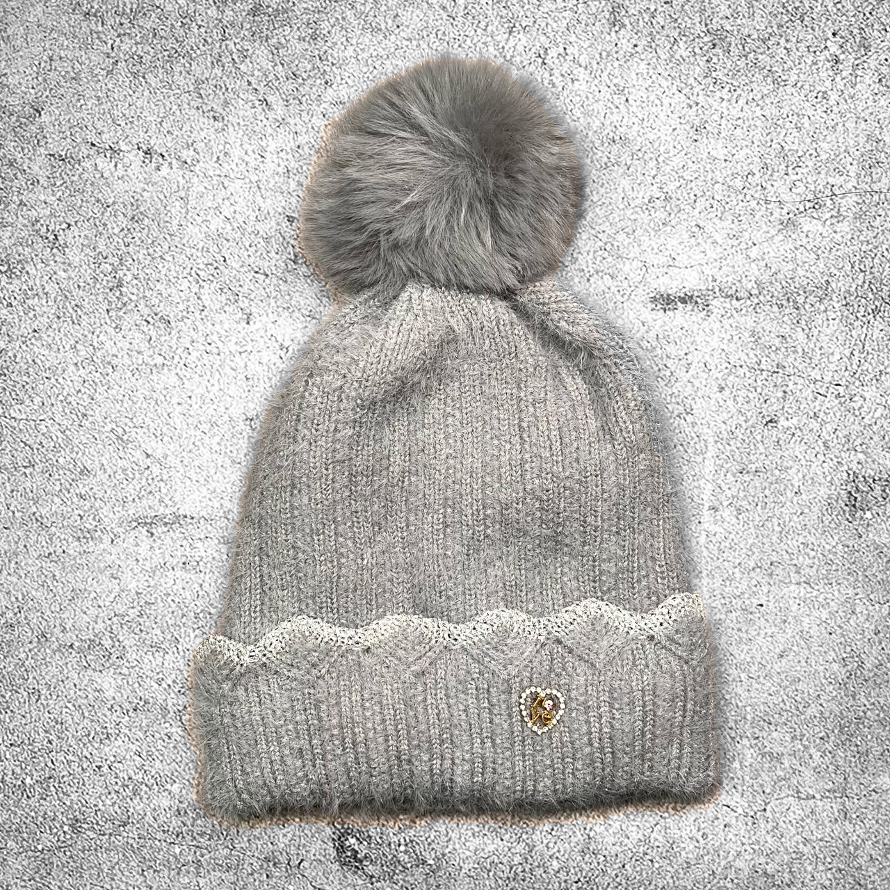Gorro Brillitos Gris