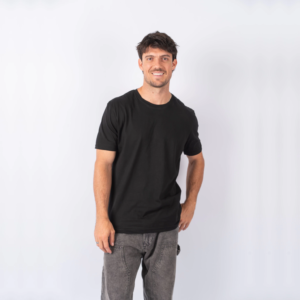 Remera Regular Algodón 24.1 Negro KTX
