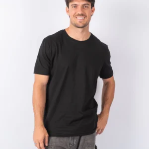 Remera Regular Algodón 24.1 Negro KTX