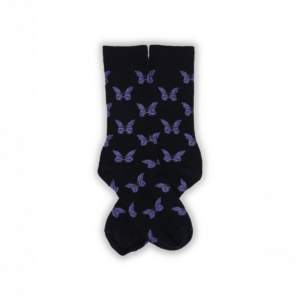 Medias Mariposas Multi Negra CSK